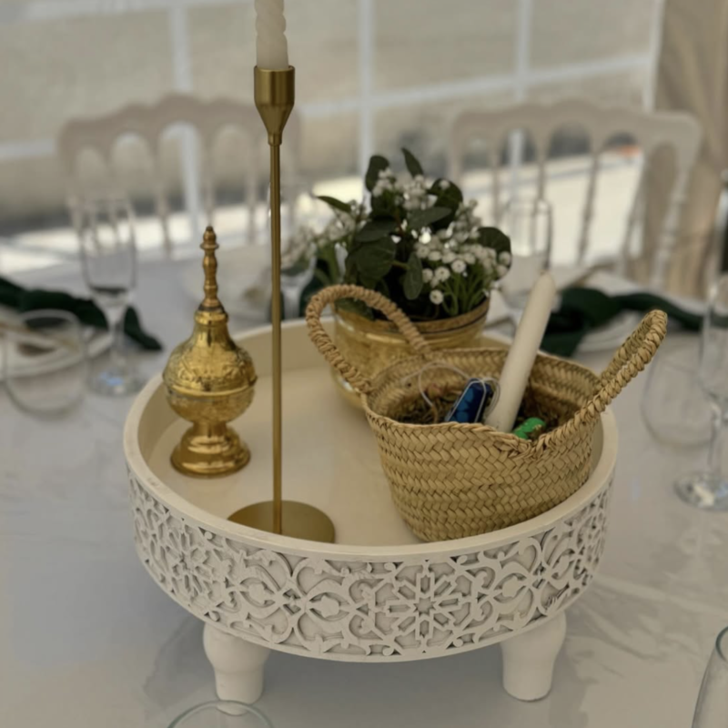 Centre de table rond