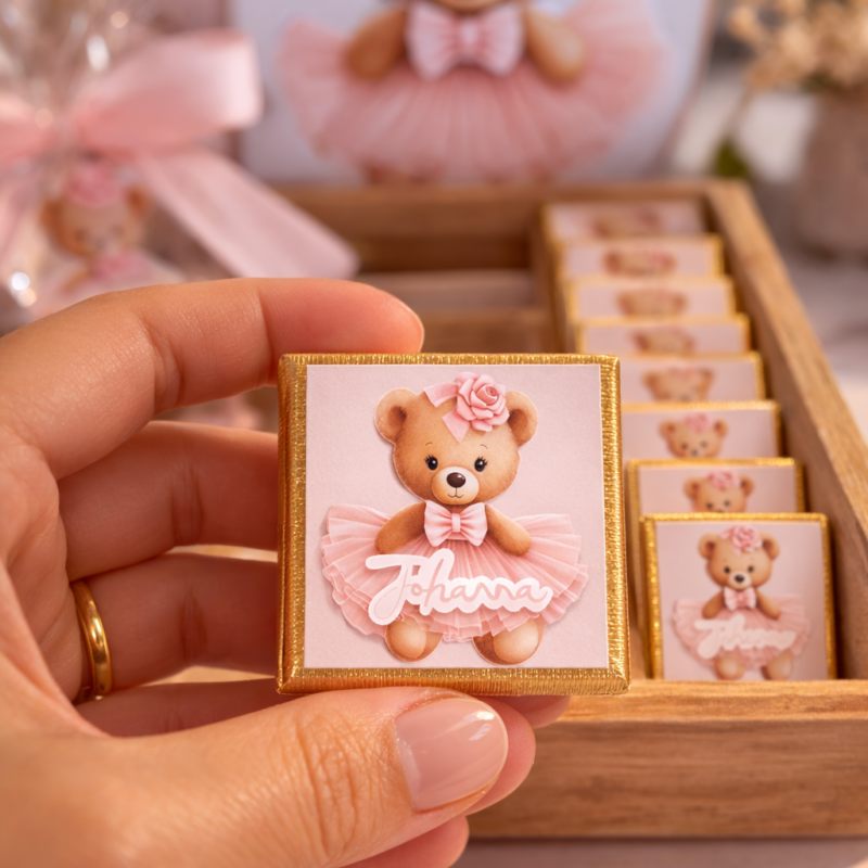 Chocolats individuels personnalisés - 10 pcs