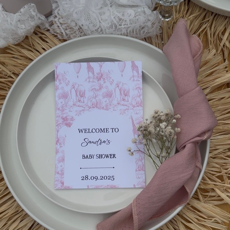 Cartes personnalisables - 10 pcs